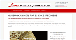 Desktop Screenshot of lanescience.com